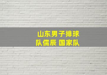 山东男子排球队儒辰 国家队